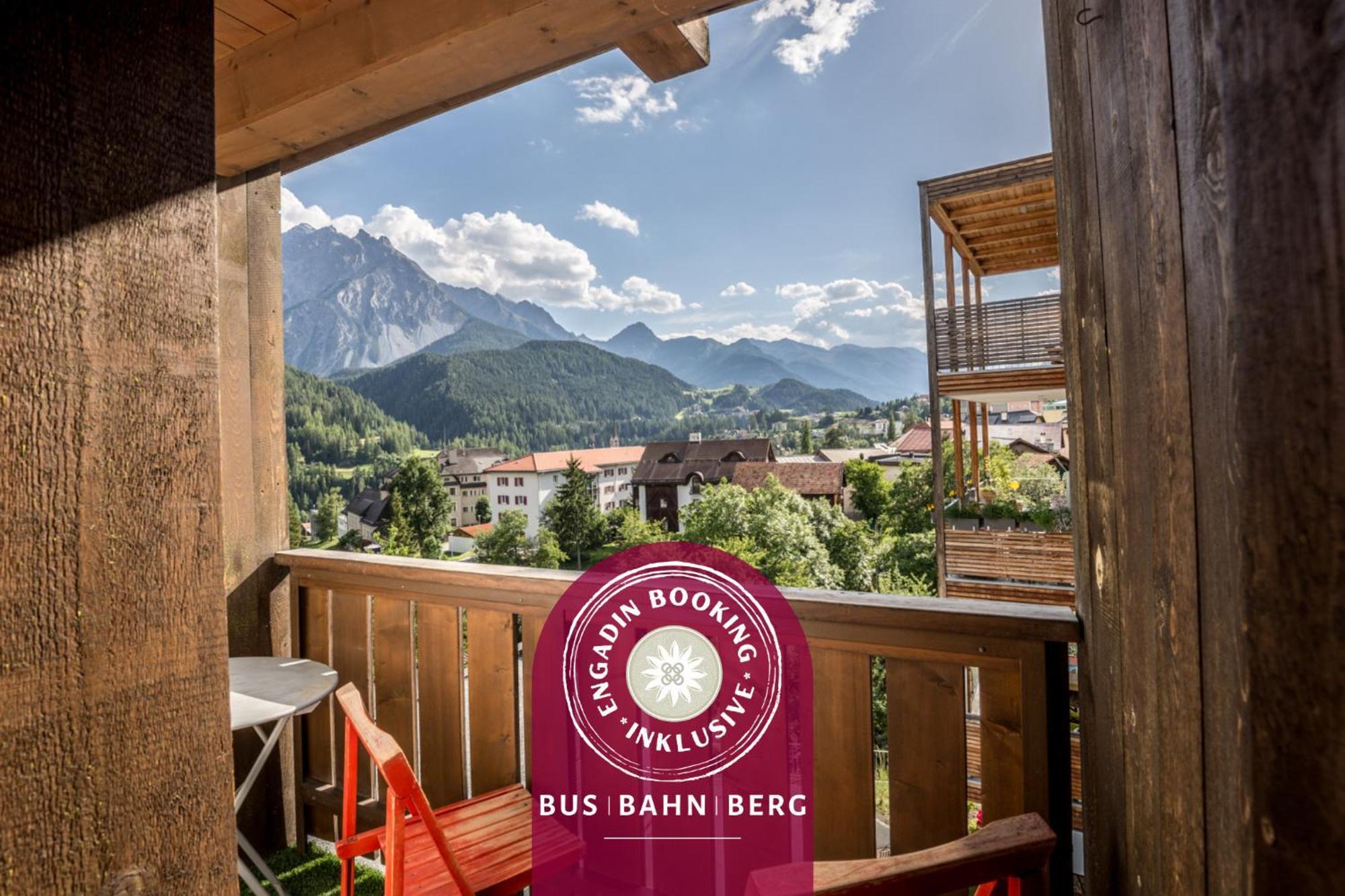 Chasa Gisep Apartment Scuol Bagian luar foto